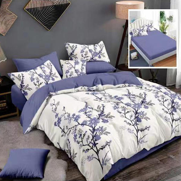 Lenjerie de pat 6 piese, model Lavanda